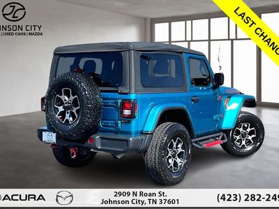 2020 Jeep Wrangler — side profile view