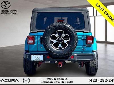 2020 Jeep Wrangler — interior view