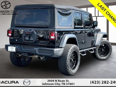 2022 Jeep Wrangler — side profile view