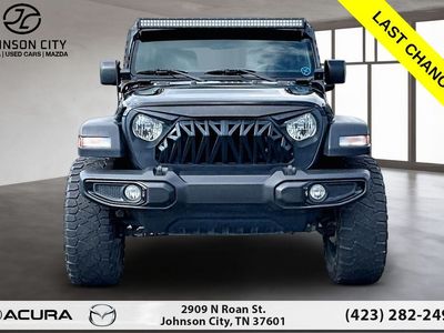 2022 Jeep Wrangler — rear three-quarter view