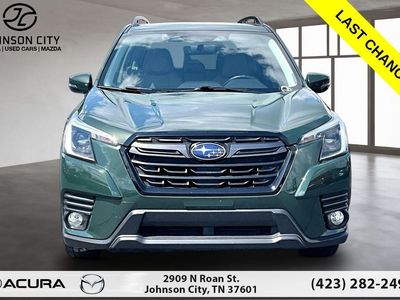 2023 Subaru Forester — rear three-quarter view
