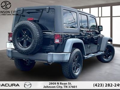 2017 Jeep Wrangler — side profile view