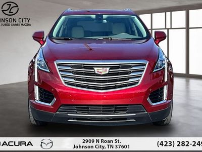 2018 Cadillac XT5 — rear three-quarter view