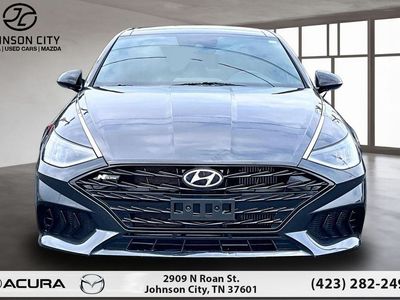 2022 Hyundai Sonata — rear three-quarter view