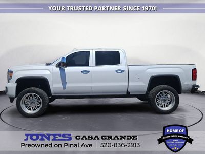 2019 GMC Sierra 2500HD — rear three-quarter view