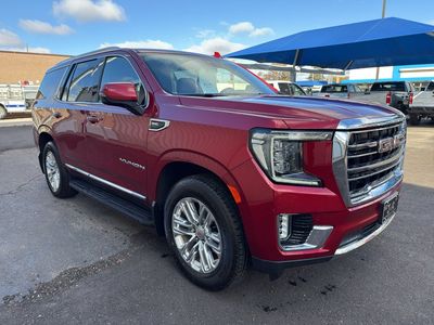 2021 GMC Yukon — rear three-quarter view