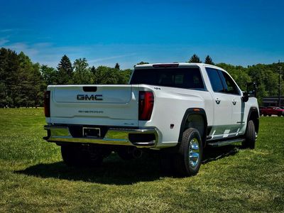 2026 GMC Sierra 3500 HD — rear three-quarter view