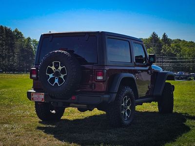 2021 Jeep Wrangler — rear three-quarter view