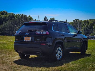 2022 Jeep Cherokee — rear three-quarter view