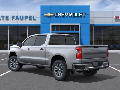 2026 Chevrolet Silverado 1500 — rear three-quarter view