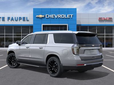 2026 Chevrolet Suburban — rear three-quarter view