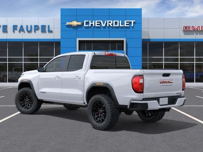 2026 GMC Canyon — rear three-quarter view