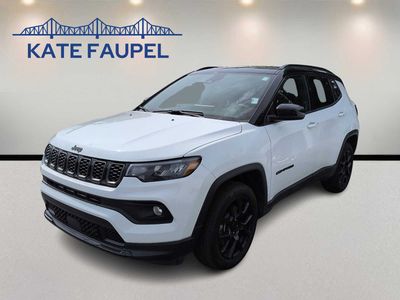 2024 Jeep Compass — rear three-quarter view