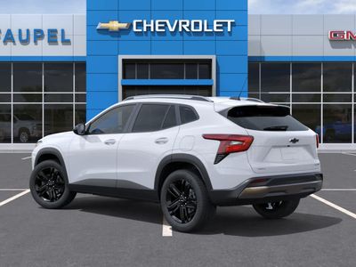 2026 Chevrolet Trax — rear three-quarter view