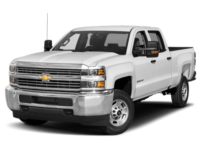 2015 Chevrolet Silverado 2500 HD Work Truck in Summit White — front three-quarter view