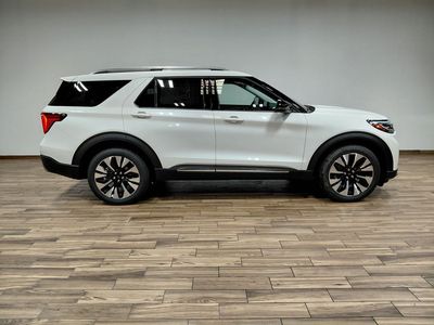 2026 Ford Explorer — rear three-quarter view