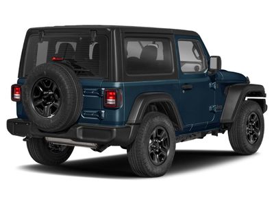 2025 Jeep Wrangler — rear three-quarter view