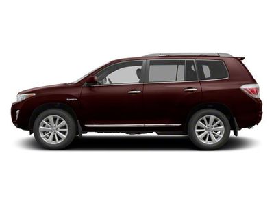 2011 Toyota Highlander Hybrid — rear three-quarter view