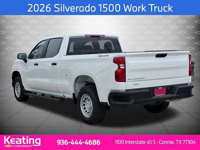 2026 Chevrolet Silverado 1500 — side profile view