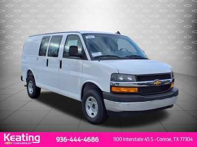 2025 Chevrolet Express Cargo — rear three-quarter view