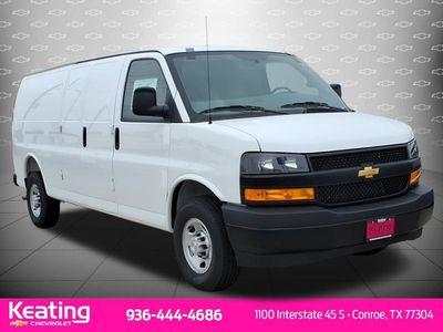 2026 Chevrolet Express Cargo — rear three-quarter view