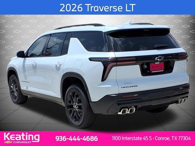 2026 Chevrolet Traverse — side profile view