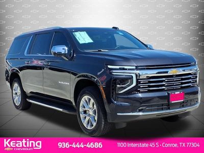 2026 Chevrolet Suburban — rear three-quarter view
