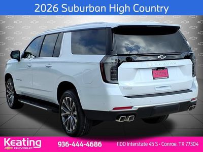 2026 Chevrolet Suburban — side profile view
