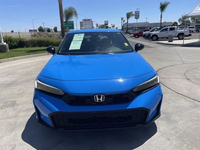2025 Honda Civic — rear three-quarter view
