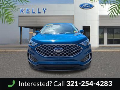 2024 Ford Edge — rear three-quarter view