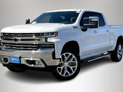 2021 Chevrolet Silverado 1500 — rear three-quarter view