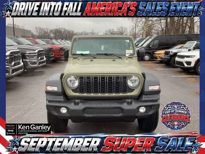 2026 Jeep Wrangler — side profile view