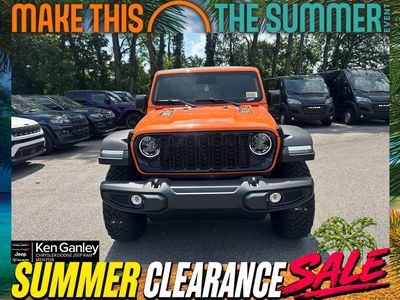 2026 Jeep Wrangler — rear three-quarter view