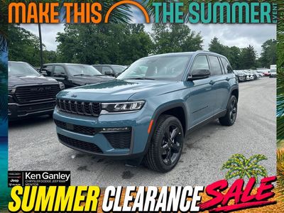 2026 Jeep Grand Cherokee — rear three-quarter view