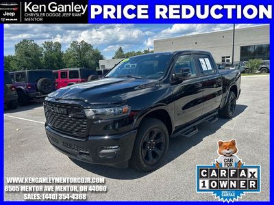 2026 RAM 1500 — rear three-quarter view