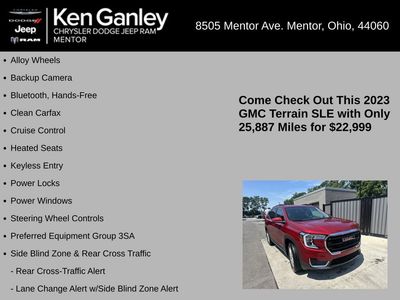 2023 GMC Terrain — detail view