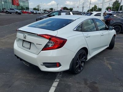 2021 Honda Civic — interior view