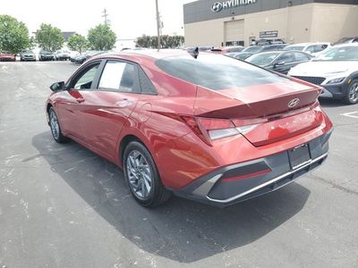 2024 Hyundai Elantra — rear three-quarter view