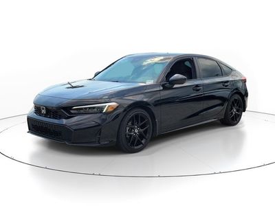 2025 Honda Civic Hatchback — rear three-quarter view