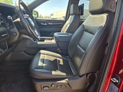 2021 GMC Yukon — interior view