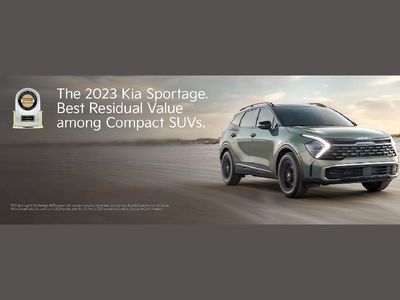 2026 Kia Sportage — rear three-quarter view