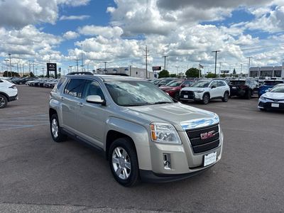 2013 GMC Terrain — rear three-quarter view