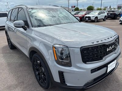2022 Kia Telluride — rear three-quarter view