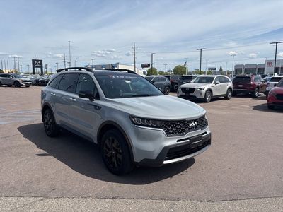 2023 Kia Sorento — rear three-quarter view