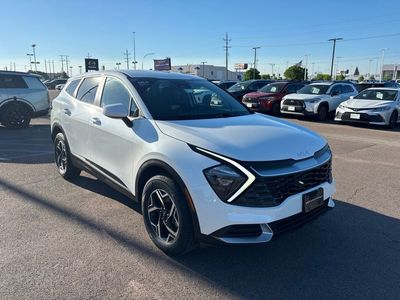 2023 Kia Sportage — rear three-quarter view