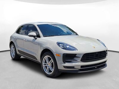 2020 Porsche Macan — rear three-quarter view