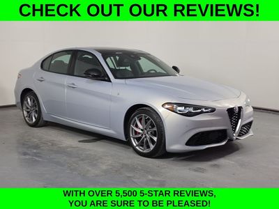 2024 Alfa Romeo Giulia — rear three-quarter view