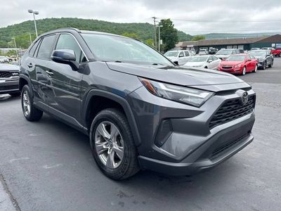 2022 Toyota RAV4 — rear three-quarter view