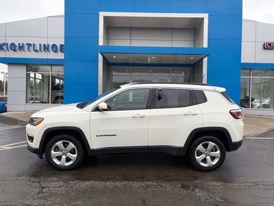 2019 Jeep Compass — rear three-quarter view