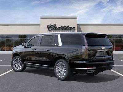 2026 Cadillac Escalade ESV — rear three-quarter view